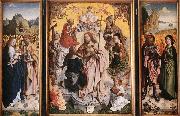 MASTER of the St. Bartholomew Altar St Thomas Altarpiece oil